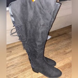 Black torrid over the knee boots